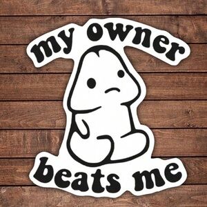 Humorous Vinyl Sticker